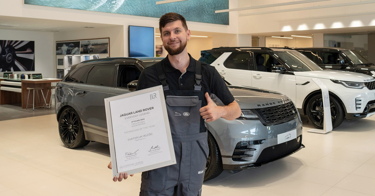 Mechanik Albion Cars se umístil na 3. místě v soutěži Everyday Legend