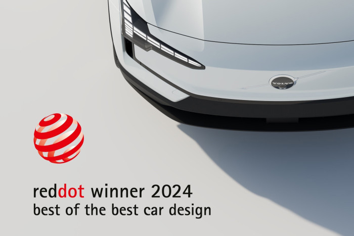 Volvo EX30 získalo prestižní ocenění Red Dot „Nejlepší z nejlepších“, udělované za produktový design