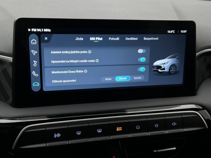 MG MG3 EXCLUSIVE HYBRID+ AUT CZ 1.maj 1.5 Exclusive