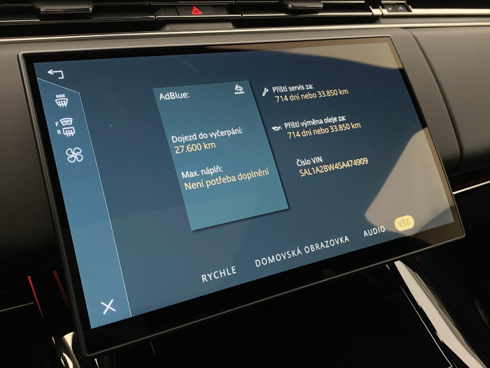 Land Rover Range Rover Sport D350 AUTOBIOGRAPHY REZERVACE 3.0 d