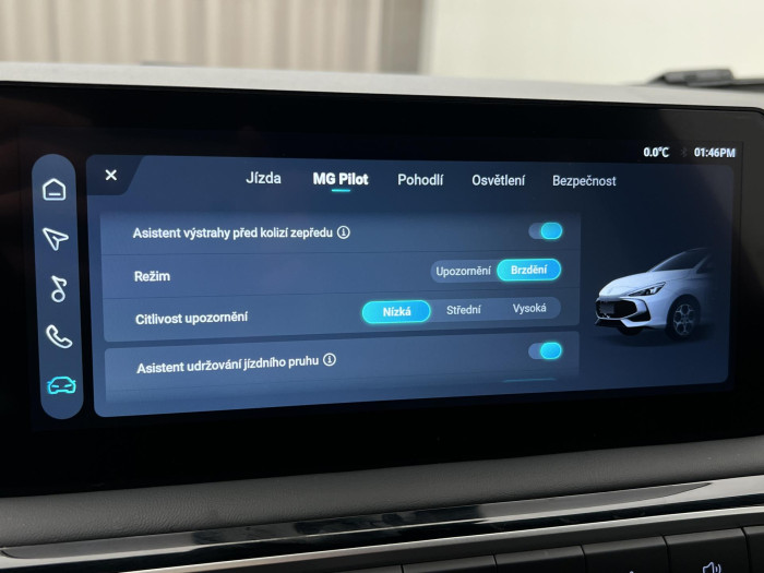 MG MG3 EXCLUSIVE HYBRID+ AUT CZ 1.maj 1.5 Exclusive