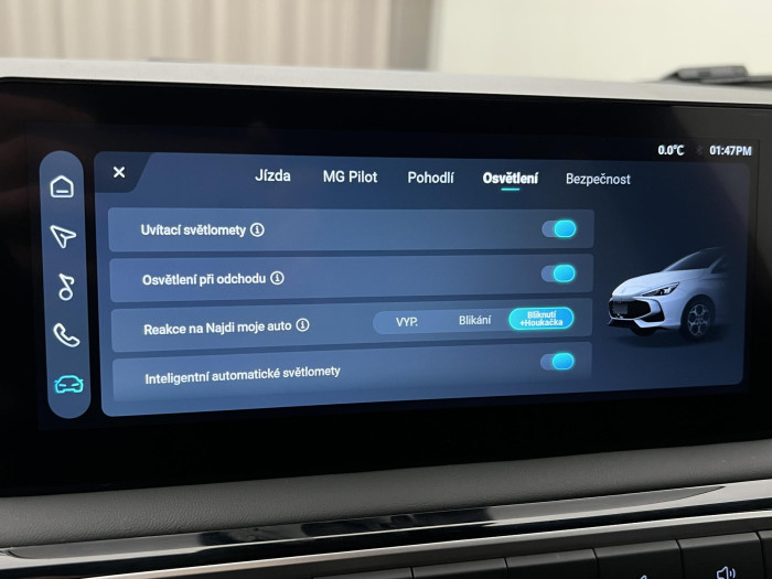 MG MG3 EXCLUSIVE HYBRID+ AUT CZ 1.maj 1.5 Exclusive