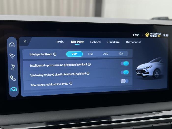 MG MG3 EXCLUSIVE HYBRID+ AUT CZ 1.maj 1.5 Exclusive