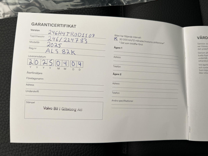Volvo XC60 T6 AWD RECHARGE PLUS DARK AUT