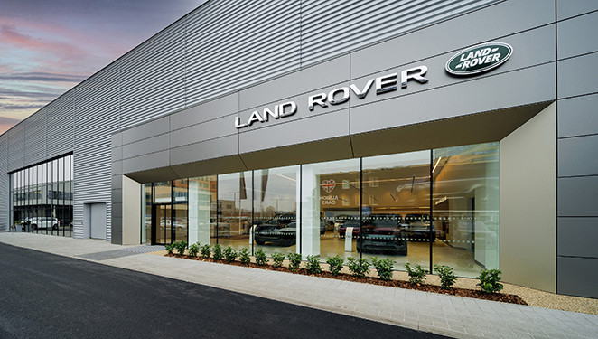 Showroom Albion Cars Brno