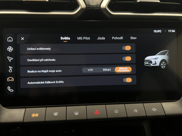 MG ZS 1.5 ICE ELEGANCE CZ 1.maj. 1.5 Elegance