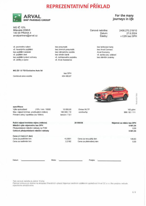 MG ZS EXCLUSIVE AUT. SKLADEM 1.0 Exclusive