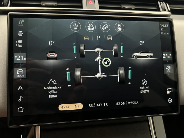 Land Rover Range Rover Velar D300 HSE AWD AUT CZ 1.maj. 3.0 d