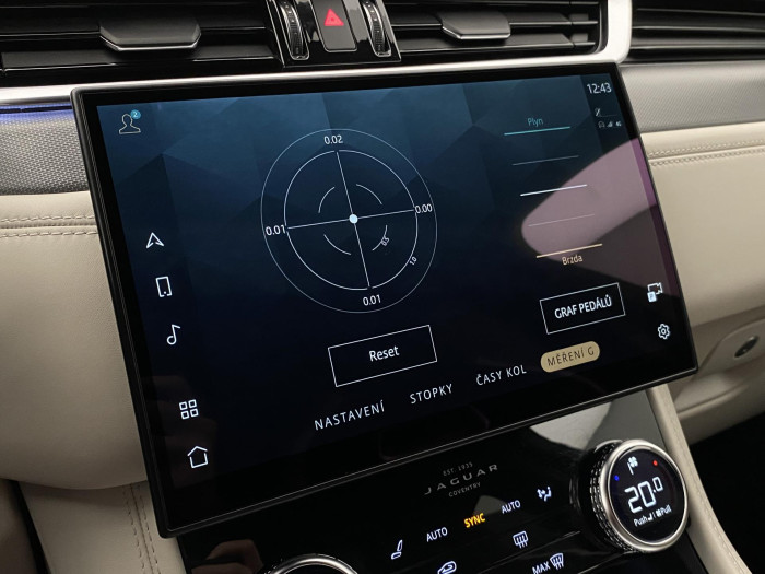 Jaguar F-Pace 5.0 V8 SVR AWD AUT REZERVACE 5.0 V8