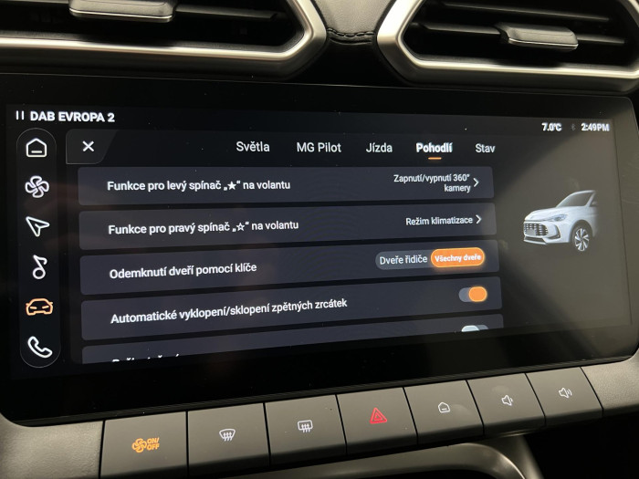 MG ZS 1.5 EXCLUSIVE HYBRID+ AUT CZ 1.5 Exclusive