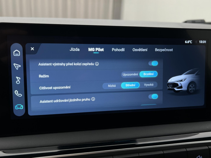 MG MG3 EXCLUSIVE HYBRID+ AUT CZ 1.maj 1.5 Exclusive