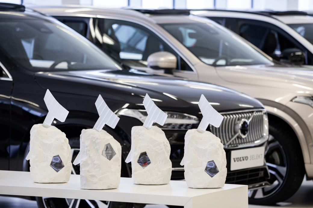 We have won four Volvo Retailer Excellence Awards
