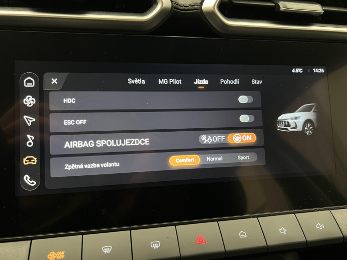 MG ZS 1.5 EXCITE CZ 1.maj.