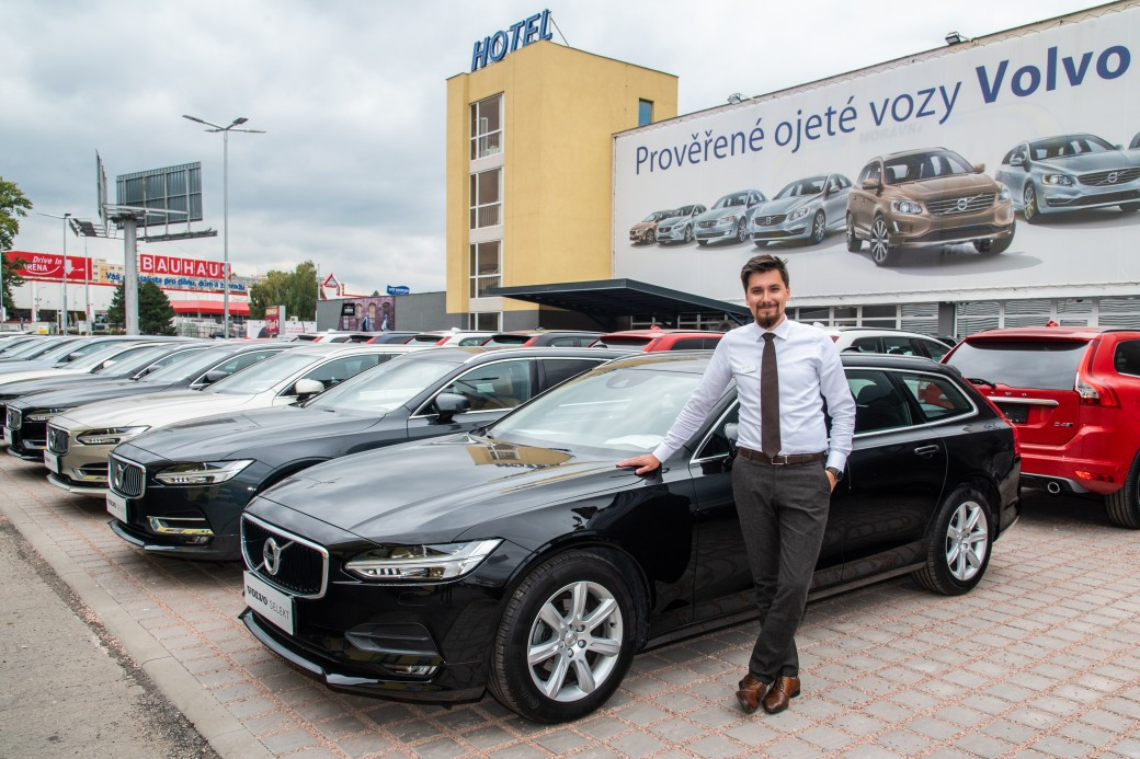 Prodejce ojetých vozů Volvo Marek Měchura: Bazar v&nbsp;Brně na&nbsp;Heršpické jede naplno