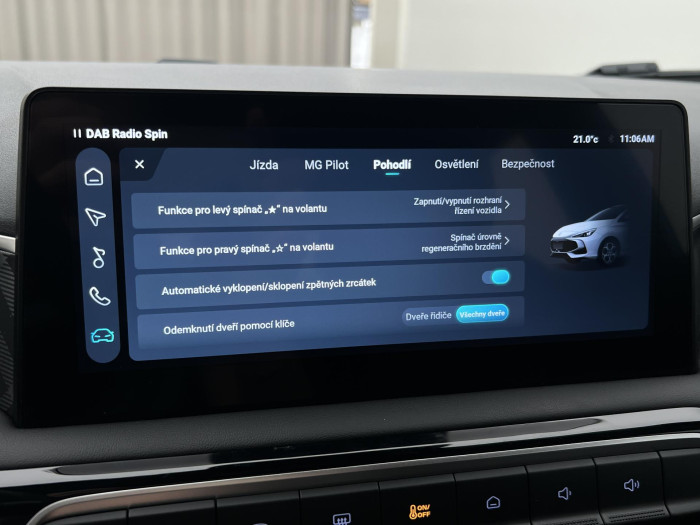 MG MG3 1.5 EMOTION Hybrid+ AUT CZ