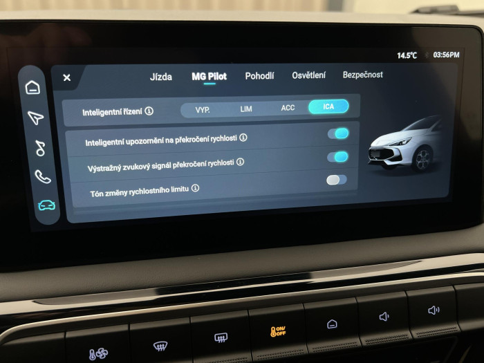 MG MG3 EXCLUSIVE HYBRID+ AUT CZ 1.maj 1.5 Exclusive