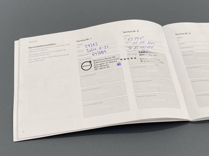 Volvo XC60 B4 AWD PLUS DARK REZERVACE