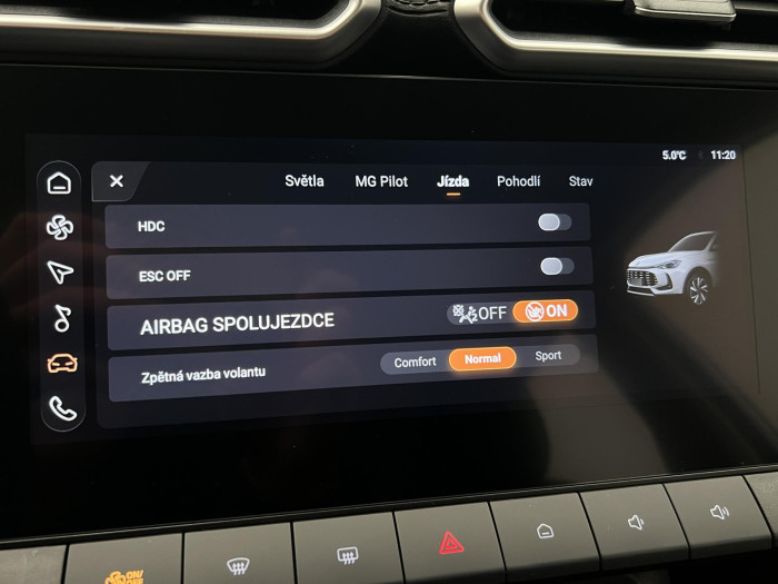 MG ZS 1.5 EXCITE CZ 1.maj.