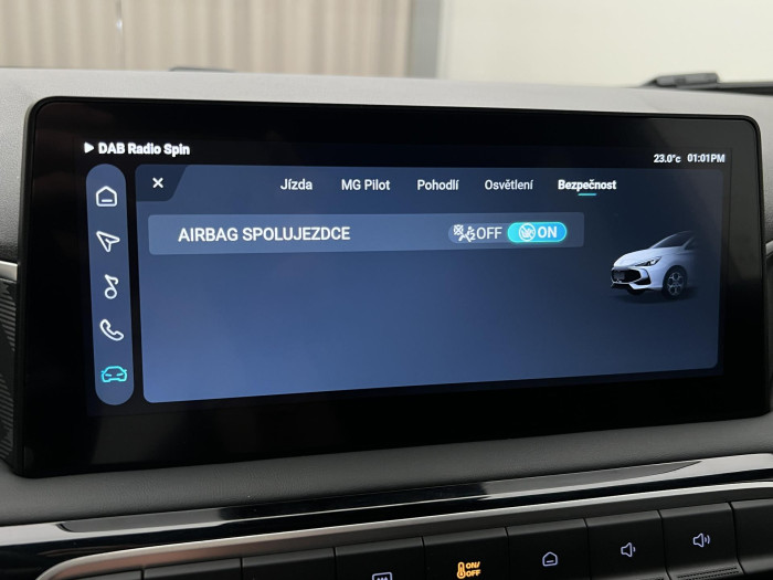 MG MG3 EXCLUSIVE HYBRID+ AUT CZ 1.maj 1.5 Exclusive