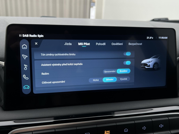 MG MG3 1.5 EMOTION Hybrid+ AUT CZ