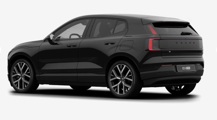Volvo EX30 P8 AWD electric ULTRA BLACK