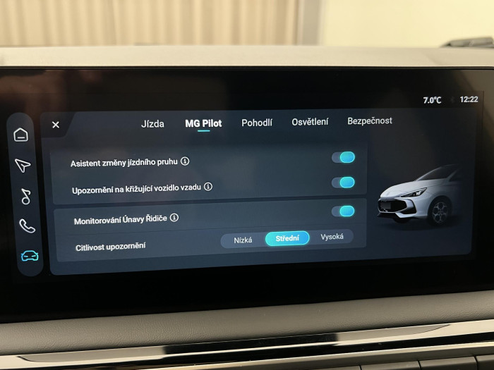 MG MG3 EXCLUSIVE HYBRID+ AUT CZ 1.maj 1.5 Exclusive