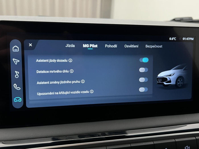 MG MG3 EXCLUSIVE HYBRID+ AUT CZ 1.maj 1.5 Exclusive