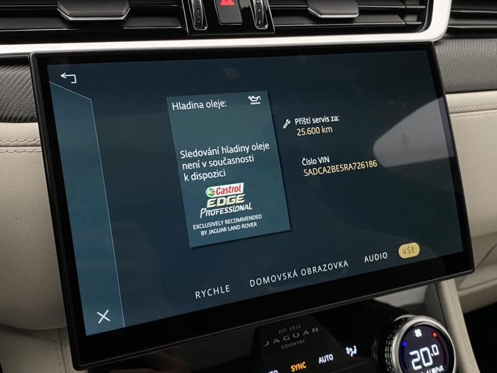 Jaguar F-Pace SVR 5.0 AWD AUT REZERVACE