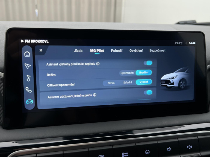 MG MG3 EXCLUSIVE HYBRID+ AUT CZ 1.maj 1.5 Exclusive