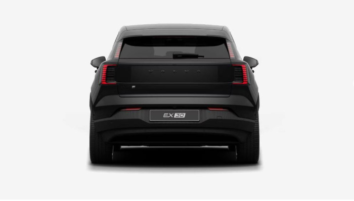 Volvo EX30 P8 AWD electric ULTRA BLACK