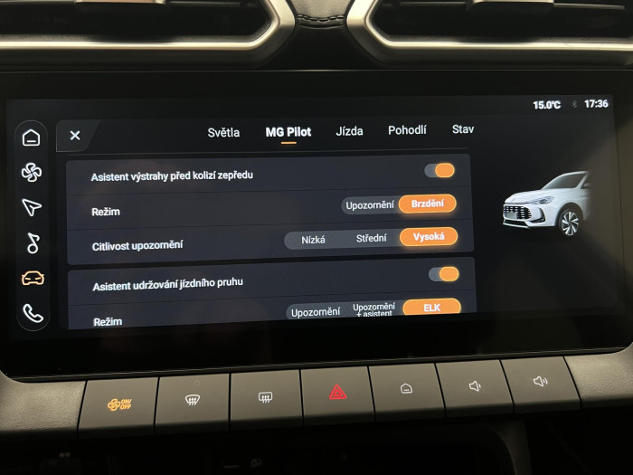 MG ZS 1.5 ICE ELEGANCE CZ 1.maj. 1.5 Elegance