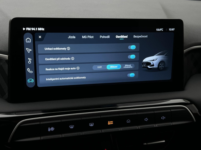 MG MG3 EXCLUSIVE HYBRID+ AUT CZ 1.maj 1.5 Exclusive