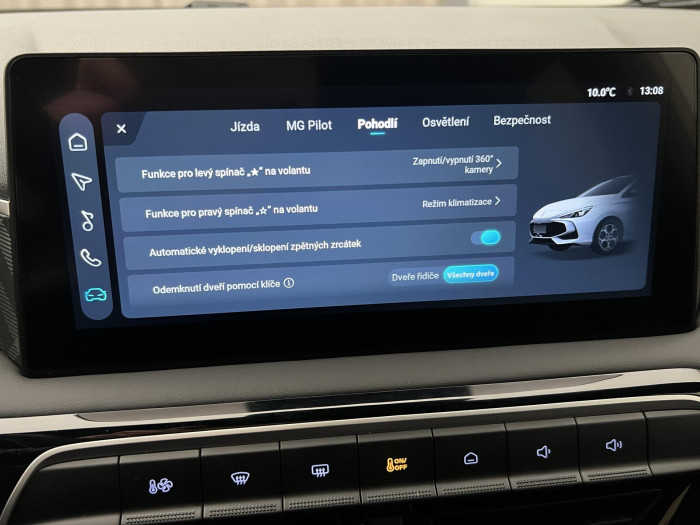 MG MG3 EXCLUSIVE HYBRID+ AUT CZ 1.maj 1.5 Exclusive