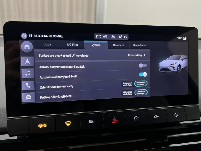 MG MG4 EV EXCLUSIVE 77kWh CZ 1.maj. Exclusive