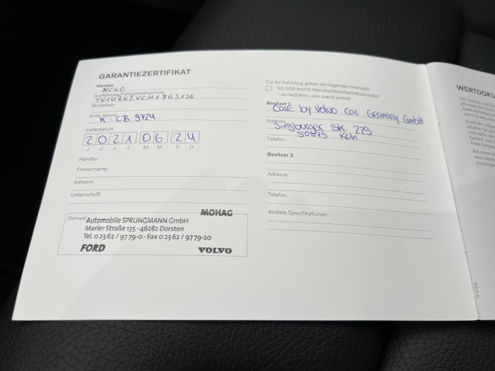 Volvo XC60 B5 AWD INSCRIPTION AUT 1.maj.