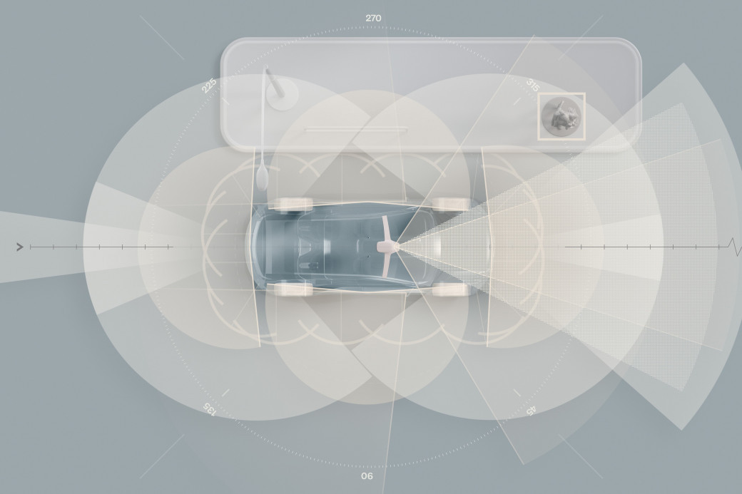 Nová elektrická Volva budou vybavena technologií LiDAR a&nbsp;superpočítačem řízeným umělou inteligencí