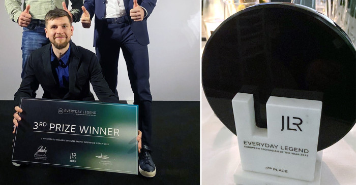 Mechanik Albion Cars se umístil na 3. místě v evropském finále soutěže Everyday Legend