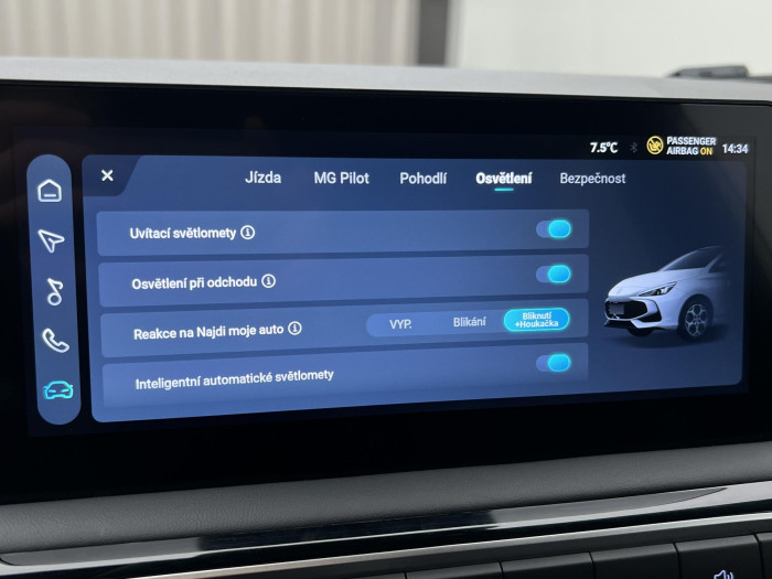 MG MG3 EXCLUSIVE HYBRID+ AUT CZ 1.maj 1.5 Exclusive