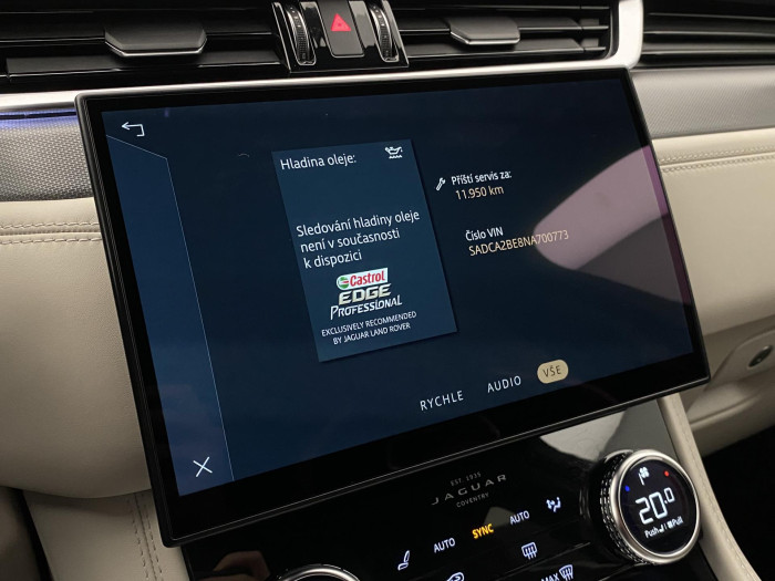 Jaguar F-Pace 5.0 V8 SVR AWD AUT REZERVACE 5.0 V8