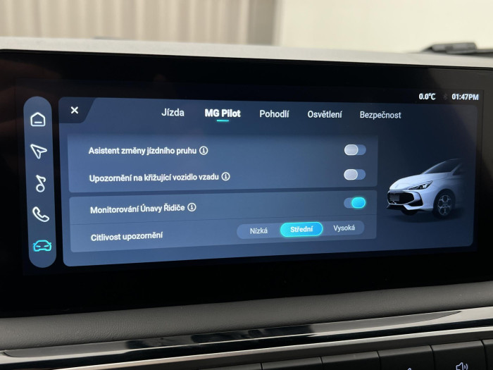 MG MG3 EXCLUSIVE HYBRID+ AUT CZ 1.maj 1.5 Exclusive