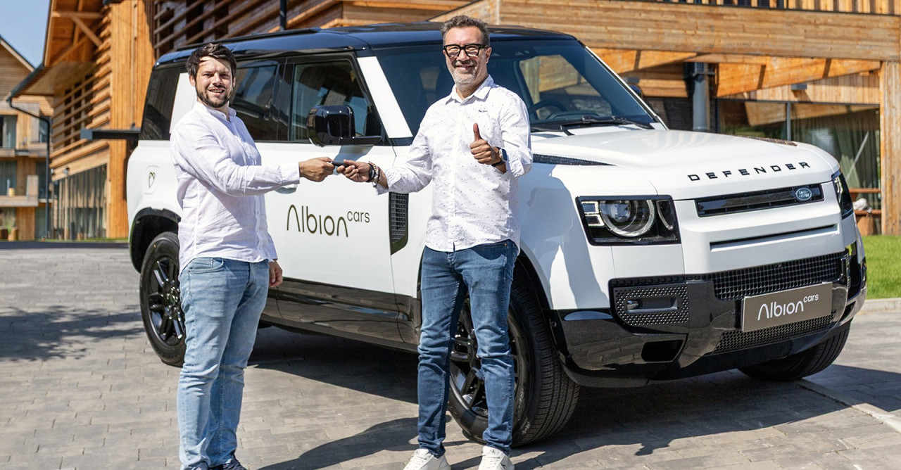 Předali jsme Defender k užívání partnerskému Aldrov Resort