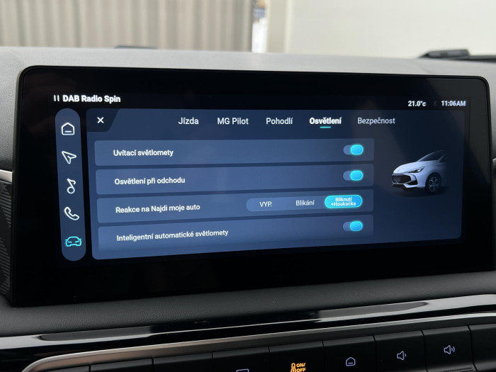 MG MG3 1.5 EMOTION Hybrid+ AUT CZ