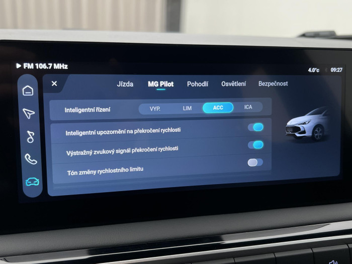 MG MG3 ESSENTIAL Hybrid+ AUT CZ 1.maj