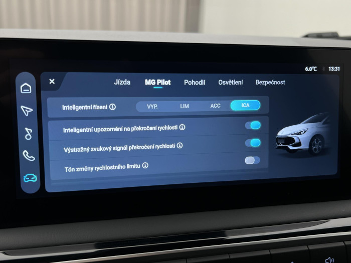 MG MG3 EXCLUSIVE HYBRID+ AUT CZ 1.maj 1.5 Exclusive