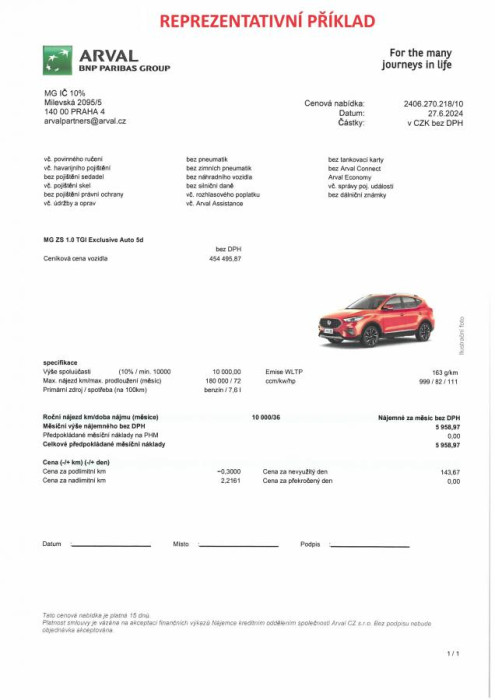 MG ZS EXCLUSIVE AUT. SKLADEM 1.0 Exclusive