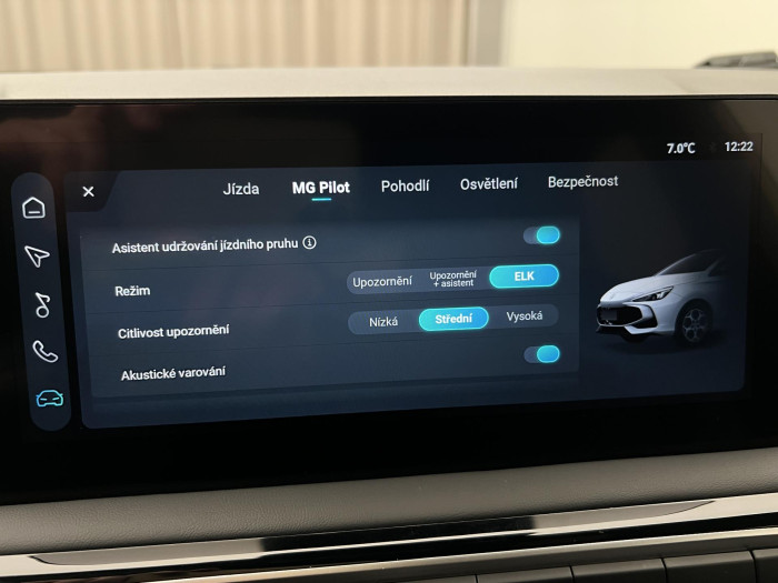 MG MG3 EXCLUSIVE HYBRID+ AUT CZ 1.maj 1.5 Exclusive