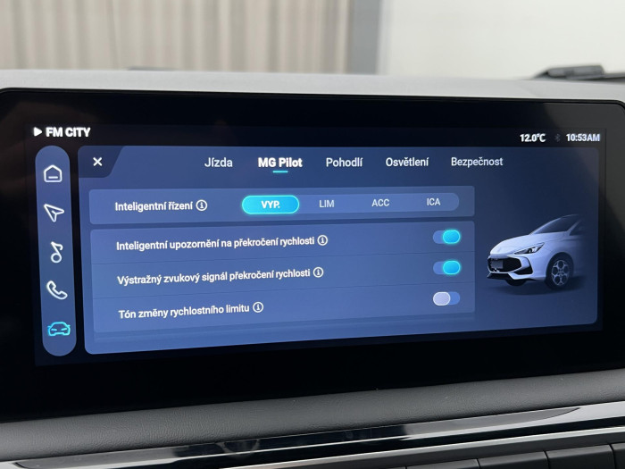 MG MG3 EXCLUSIVE HYBRID+ AUT CZ 1.maj 1.5 Exclusive