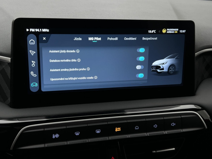 MG MG3 EXCLUSIVE HYBRID+ AUT CZ 1.maj 1.5 Exclusive