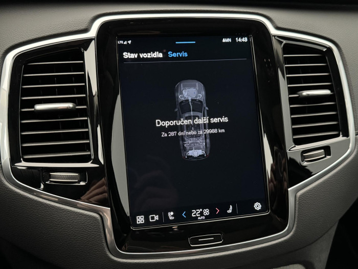 Volvo XC90 B5 AWD PLUS BRIGHT REZERVACE