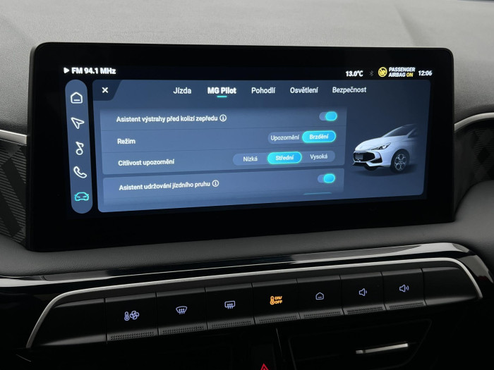 MG MG3 EXCLUSIVE HYBRID+ AUT CZ 1.maj 1.5 Exclusive